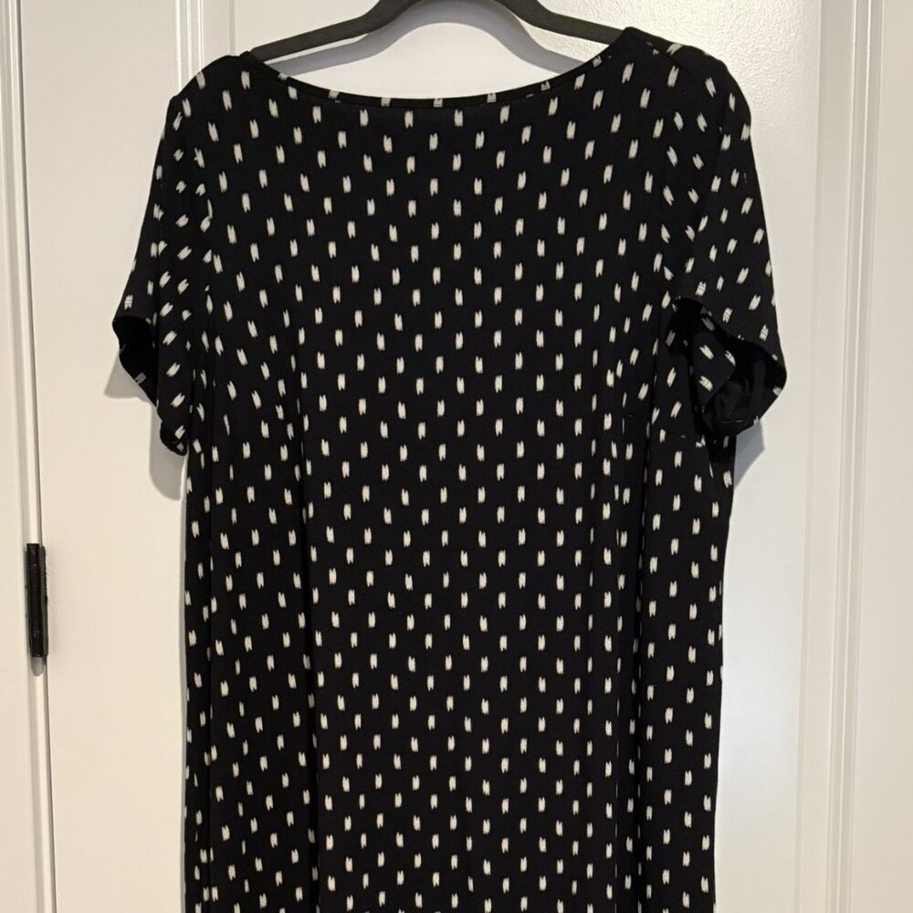 J. Jill Wearever Pleated Back Dress